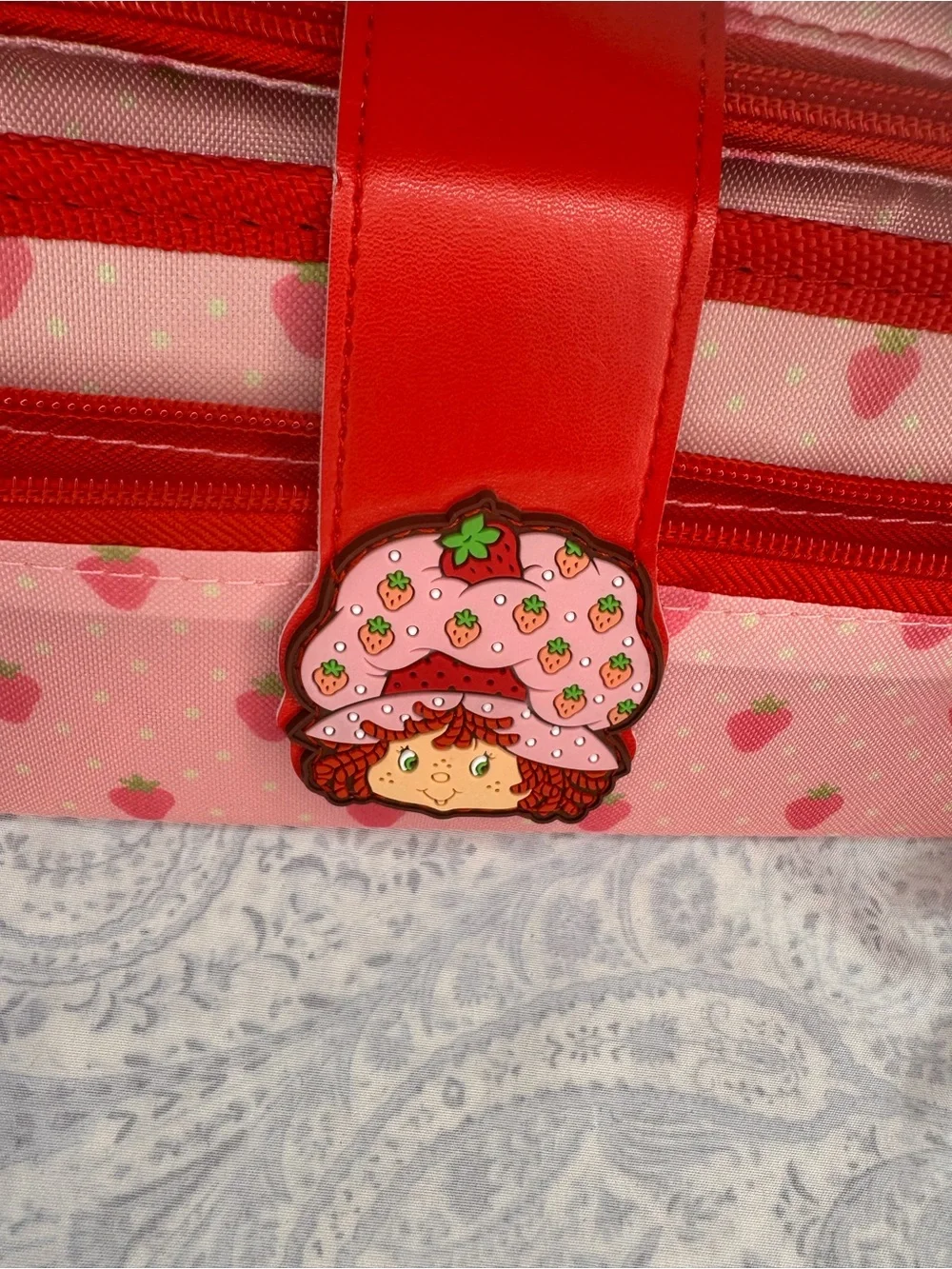 Strawberry Shortcake Backpack, Lunch bag, bento box, supply case, 30 oz bottle